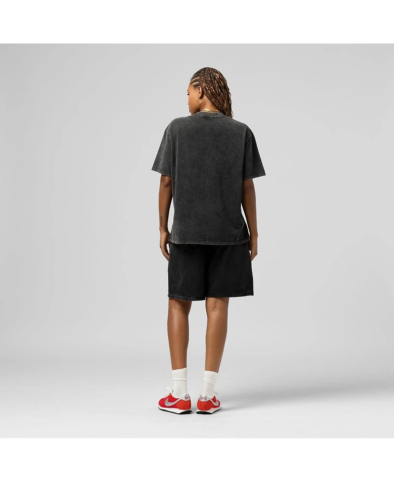 Mitchell & Ness Women's Black Baltimore Ravens Team Dynamic Boyfriend Mineral Wash T-Shirt