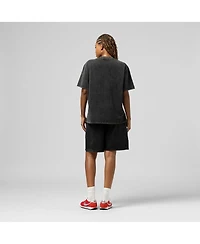 Mitchell & Ness Women's Black Baltimore Ravens Team Dynamic Boyfriend Mineral Wash T-Shirt