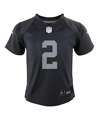 Nike Baby Boys and Girls Ashton Jeanty Black Las Vegas Raiders Team Player Game Jersey