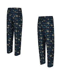 Concepts Sport Men's Black Jacksonville Jaguars Mosaic All Over Print Pants