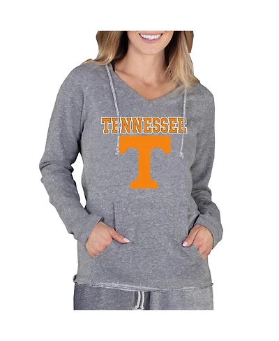 Concepts Sport Women's Gray Tennessee Volunteers Mainstream Lightweight Terry Pullover Hoodie
