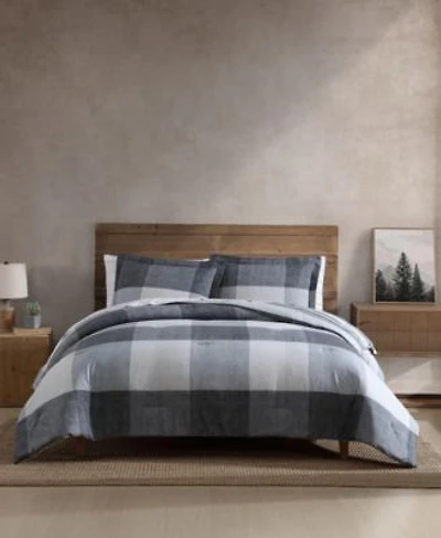 Eddie Bauer Oversized Plaid Reversible Comforter Set