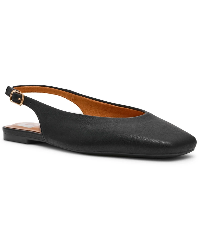 Dv Dolce Vita Women's Square-Toe Slingback Flats
