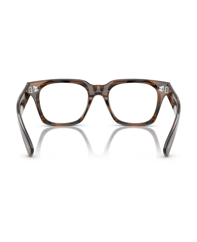 Oliver Peoples Men's Square Alfrey Eyeglasses, OV5570U