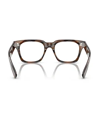 Oliver Peoples Men's Square Alfrey Eyeglasses, OV5570U
