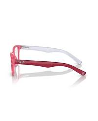 Ray-Ban Jr Child Square Eyeglasses, RB1555