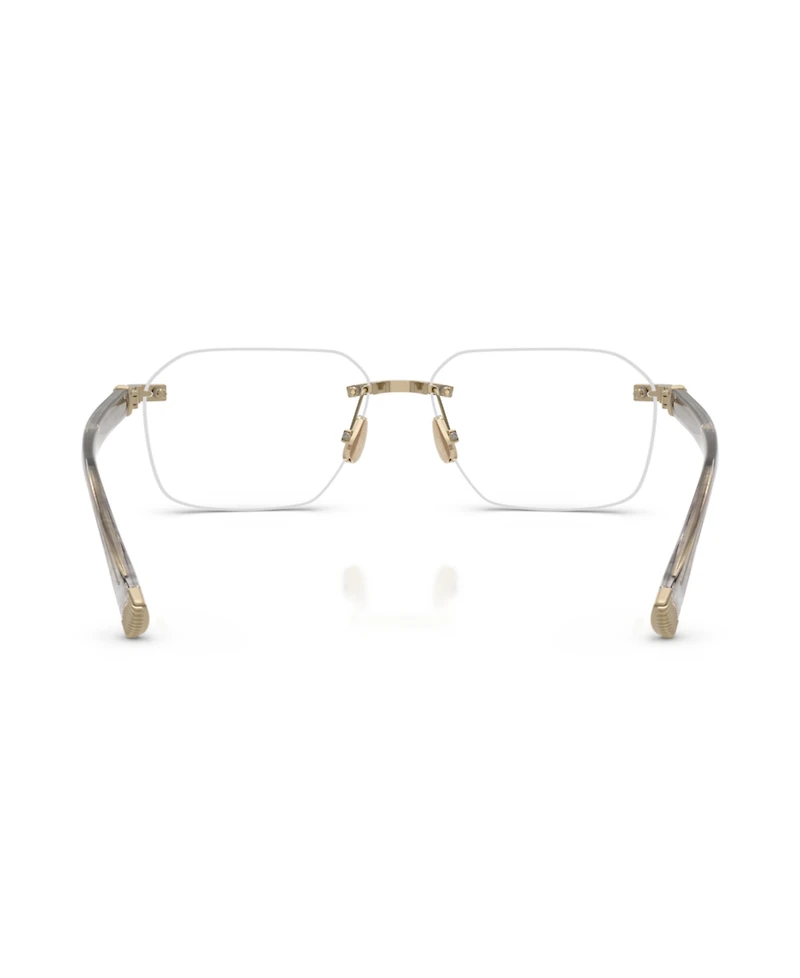Brunello Cucinelli Men's Square Tyler Eyeglasses, BC1011T