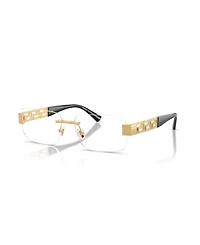 Versace Unisex Square Eyeglasses
