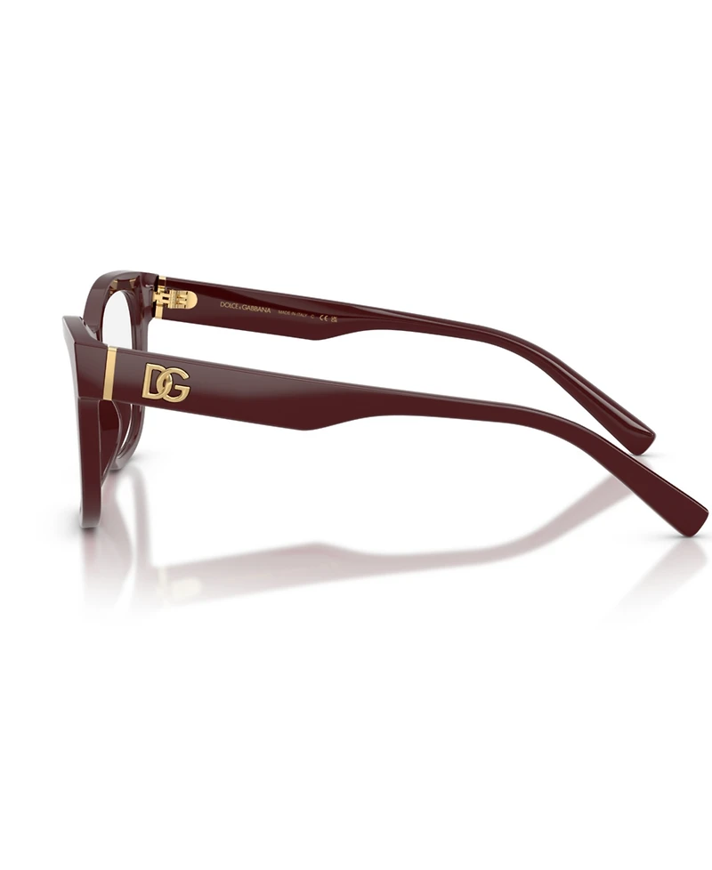 Dolce Gabbana Women's Square Eyeglasses