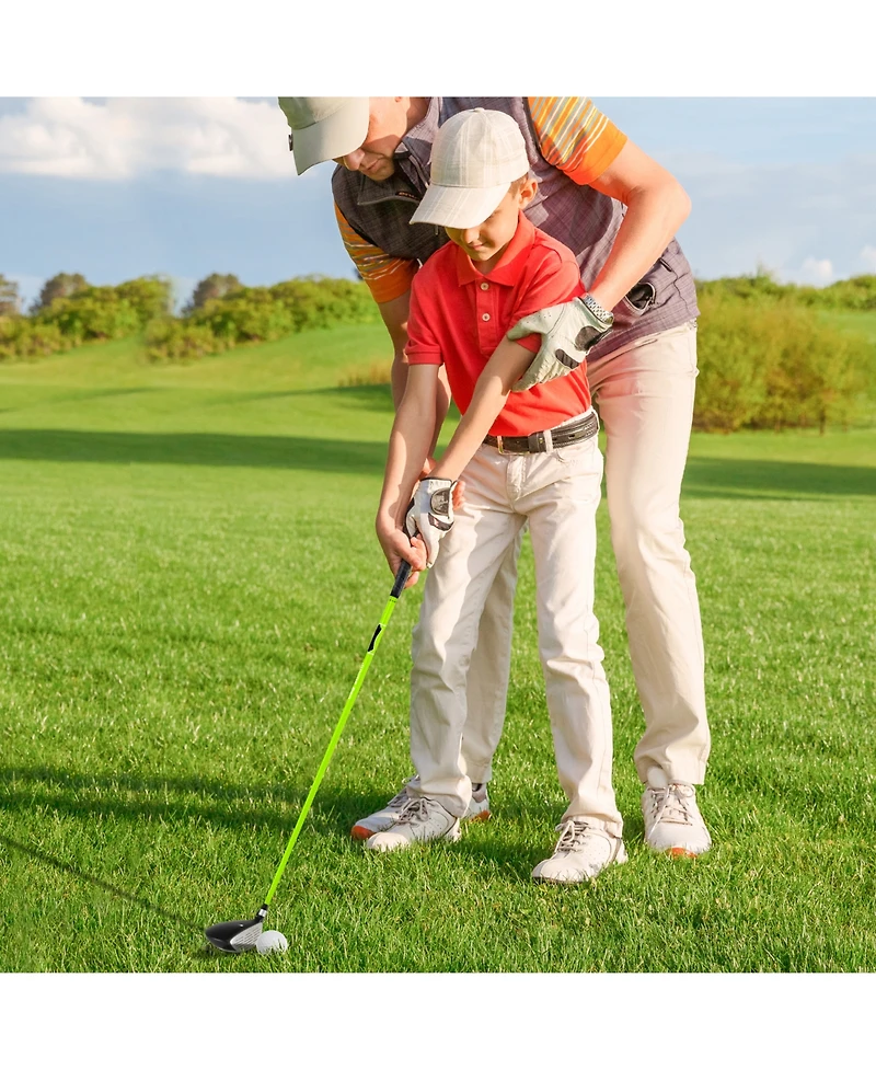 Skonyon 34 Inch 165CC Junior #3 Fairway Wood Golf Club with Fiberglass Shaft for Kids Ages 8-10