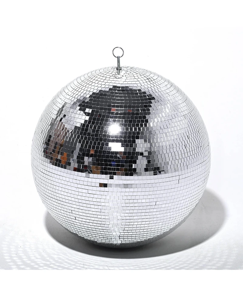 Yescom 20" Large Disco Ball Mirror Big Hanging Glass Decor for 70s 80s Party Events Wedding Dj Dance Club Stage Lighting Silver