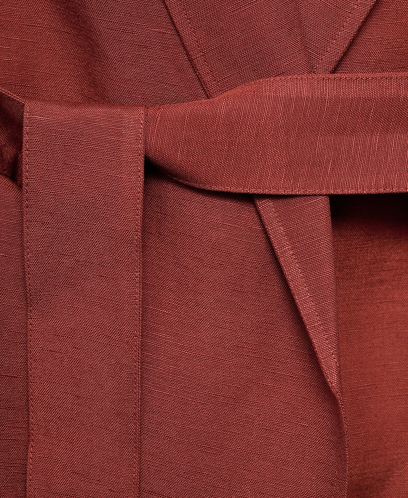 Mango Women's Belted Linen Suit Vest