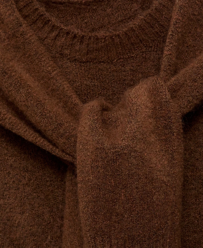 Mango Women's Short-Sleeved Combined Sweater