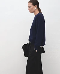 Mango Women's Combined Belt Pants