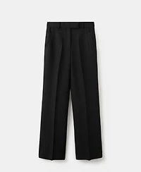 Mango Women's Straight-Fit Suit Pants