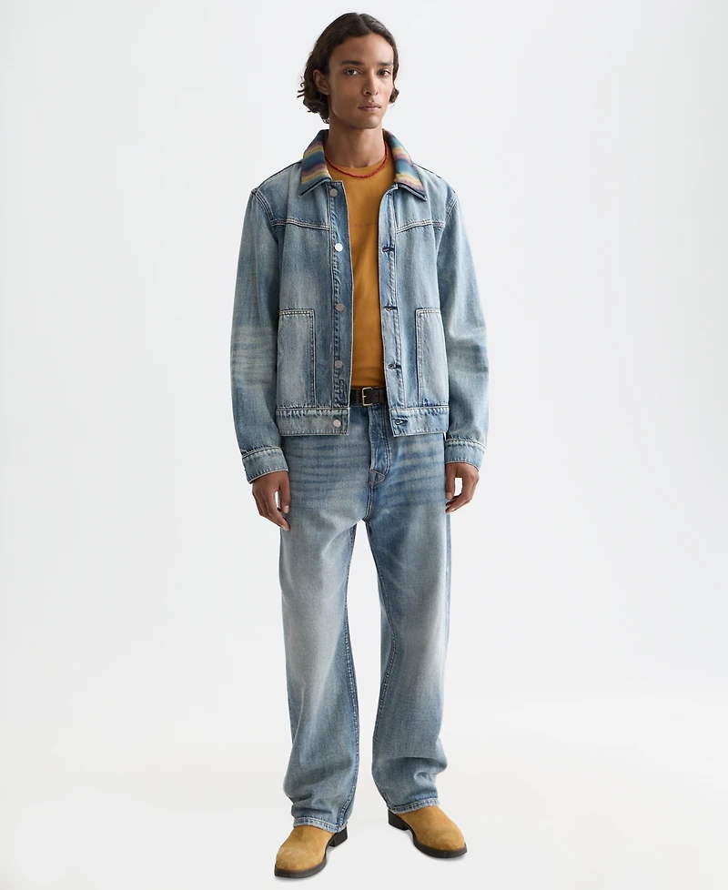 Scotch & Soda Men's Washed Denim Ranch Jacket