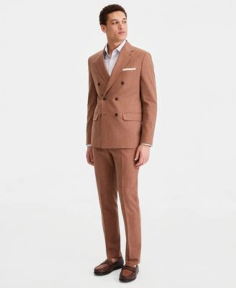 Tommy Hilfiger Mens Modern Fit Wool Blend Suit Separates