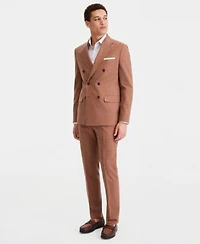 Tommy Hilfiger Mens Modern Fit Wool Blend Suit Separates