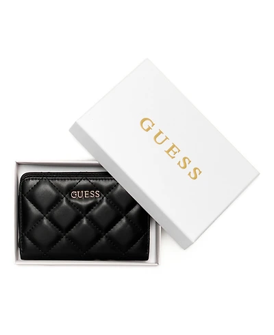 Guess Tinsley Quilted French Wallet