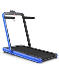 Skonyon 4.75HP 2 1 Folding Treadmill with Remote App Control