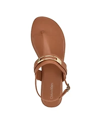 Calvin Klein Women's Bettia Flat Slingback Sandals