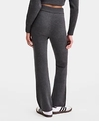 Bar Iii Women's Fold-Over Sweater Pants, Macy's Exclusive