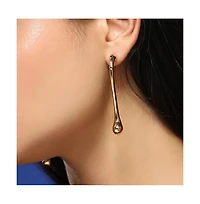 Women's The Back-Drip Drop Earrings - California Gold