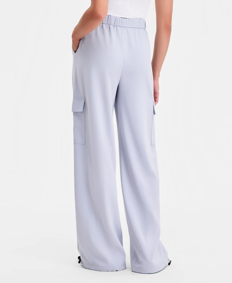 Bar Iii Women's Tailored Cargo Jogger Pants, Macy's Exclusive