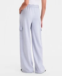 Bar Iii Women's Tailored Cargo Jogger Pants, Macy's Exclusive