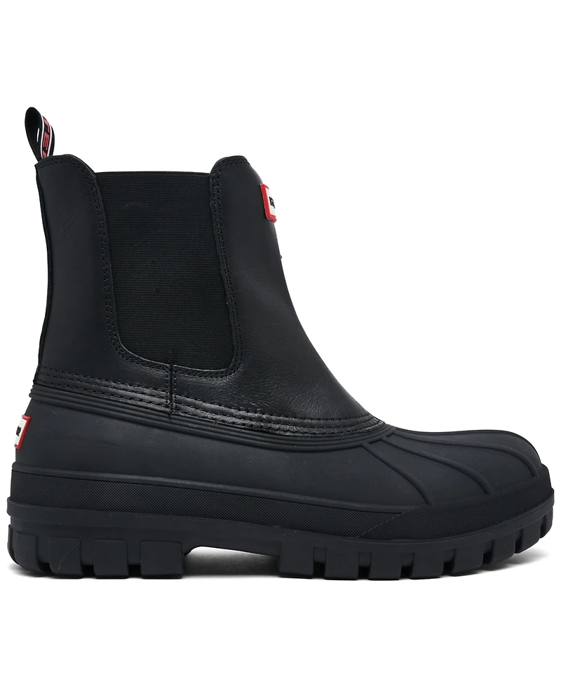 Hunter Men's Suffolk Insulated Waterproof Duck Boots from Finish Line