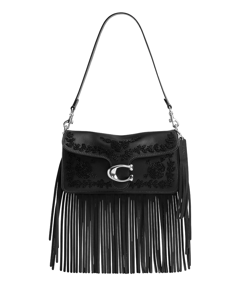 Coach Tabby 26 with Beading and Fringe Small Shoulder Bag