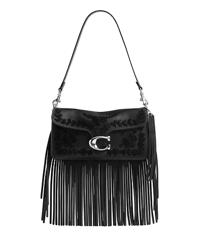 Coach Tabby 26 with Beading and Fringe Small Shoulder Bag