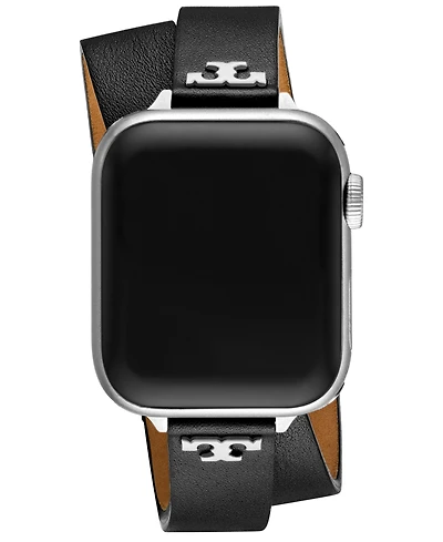Tory Burch Women's The T Double Wrap Band For Apple Watch