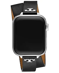 Tory Burch Women's The T Double Wrap Band For Apple Watch