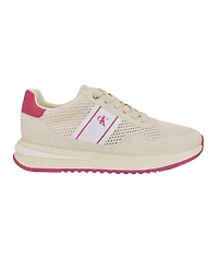 Calvin Klein Women's Palimer Mesh Retro Lace-Up Sneakers