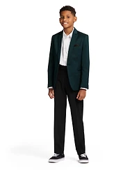 Calvin Klein Boys 8-20 Stretch Mini Texture Sport Coat