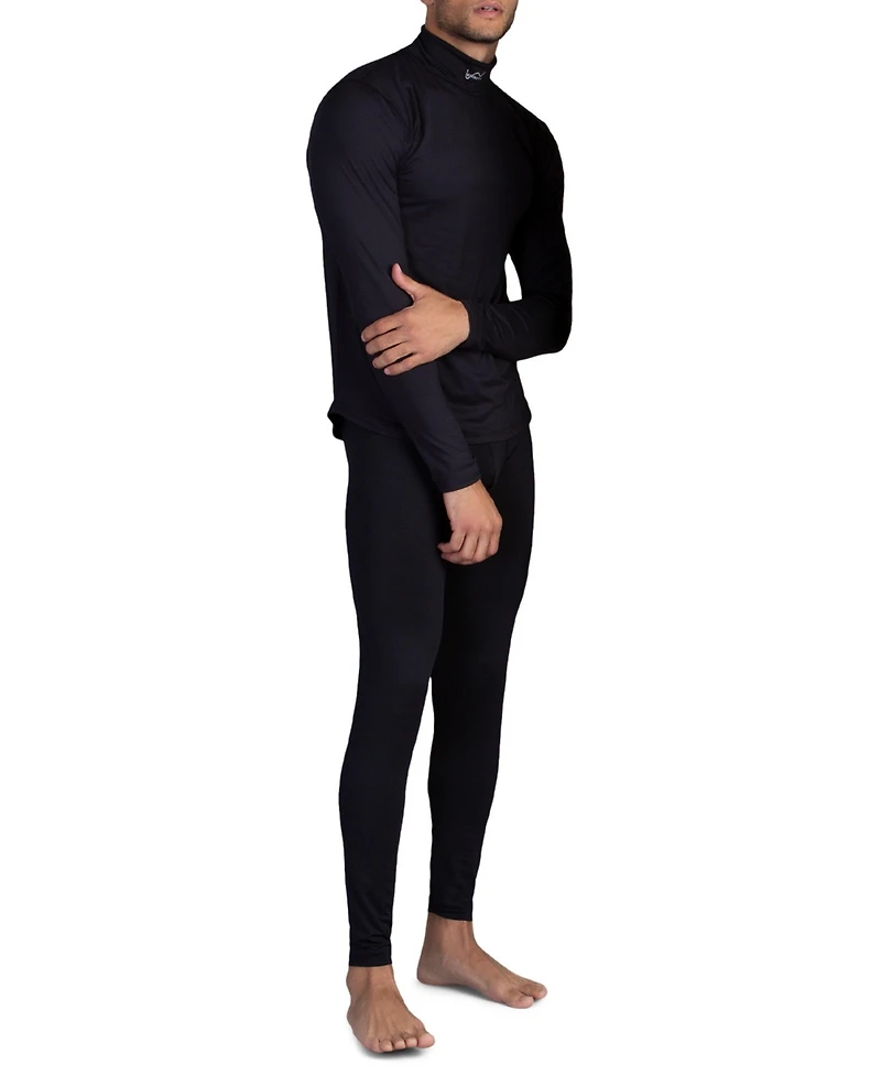 Watson'S Men's Performance Long Sleeve Thermal Mock