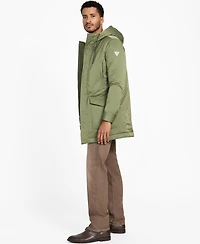 Guess Men's Hooded Parka Long-Sleeve Jacket