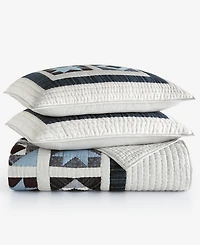 Charter Club Midnight Star Artisan 3-Pc. Quilt Set, King, Macy's Exclusive