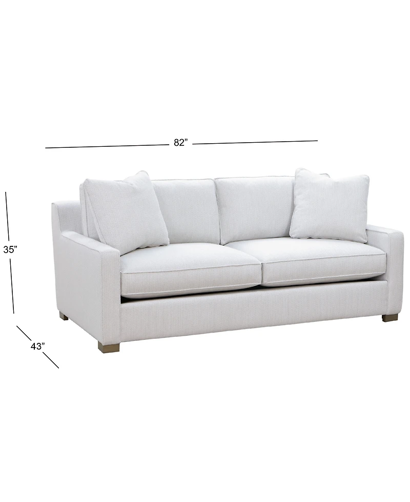 Stacia 82" Fabric Dynamic Suspension System Sofa