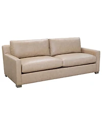 Stacia 87" Leather Upholstery Sofa