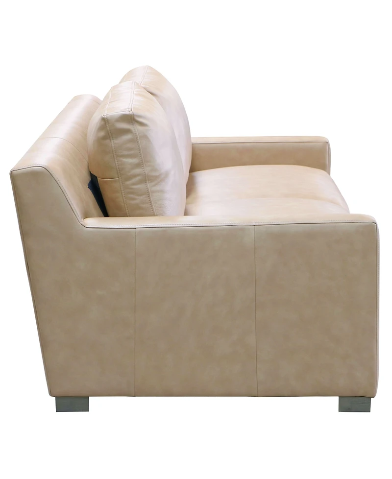 Stacia 82" Leather Upholstery Sofa