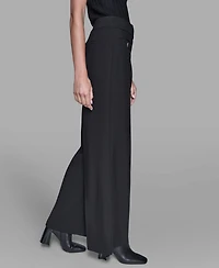 Karl Lagerfeld Paris Women's Wide Leg Pants