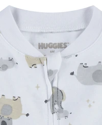 Huggies Baby Boys Printed Long-Sleeve Coverall