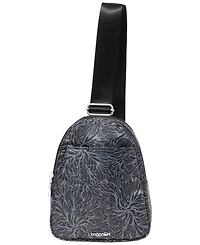 Baggallini Mini Double Zip Sling Bag