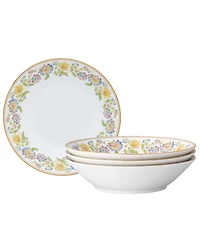 Noritake Tusker Garden Soup Bowls, Set of 4