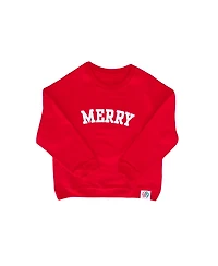 Bits & Bows Baby Unisex Merry Sweatshirt