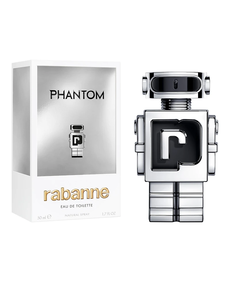 Rabanne Men's Phantom Eau De Toilette, 1.69 oz.