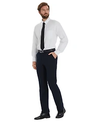 Club Room Men's Pinpoint Button Front Solid Dress Shirt, Macy's Exclusive