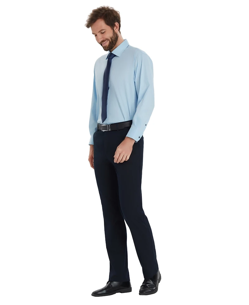 Alfani Men's Solid Regular-Fit Dress Shirt, Macy's Exclusive